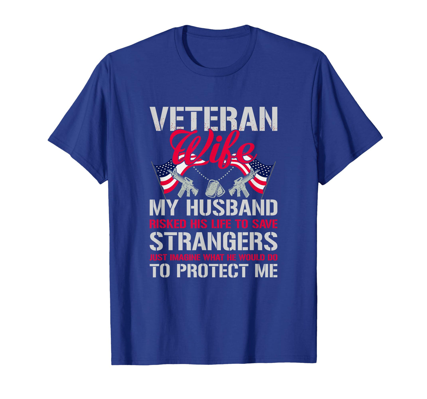 Veteran Wife USA Veterans Day US Army Veteran Mother's Day T-Shirt