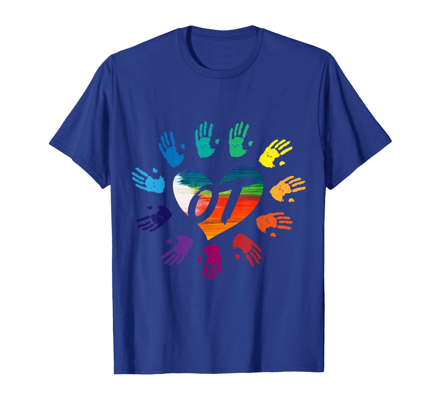 Cute Meaningful OT Hands T Shirt Occupational Therapy Gift T-Shirt