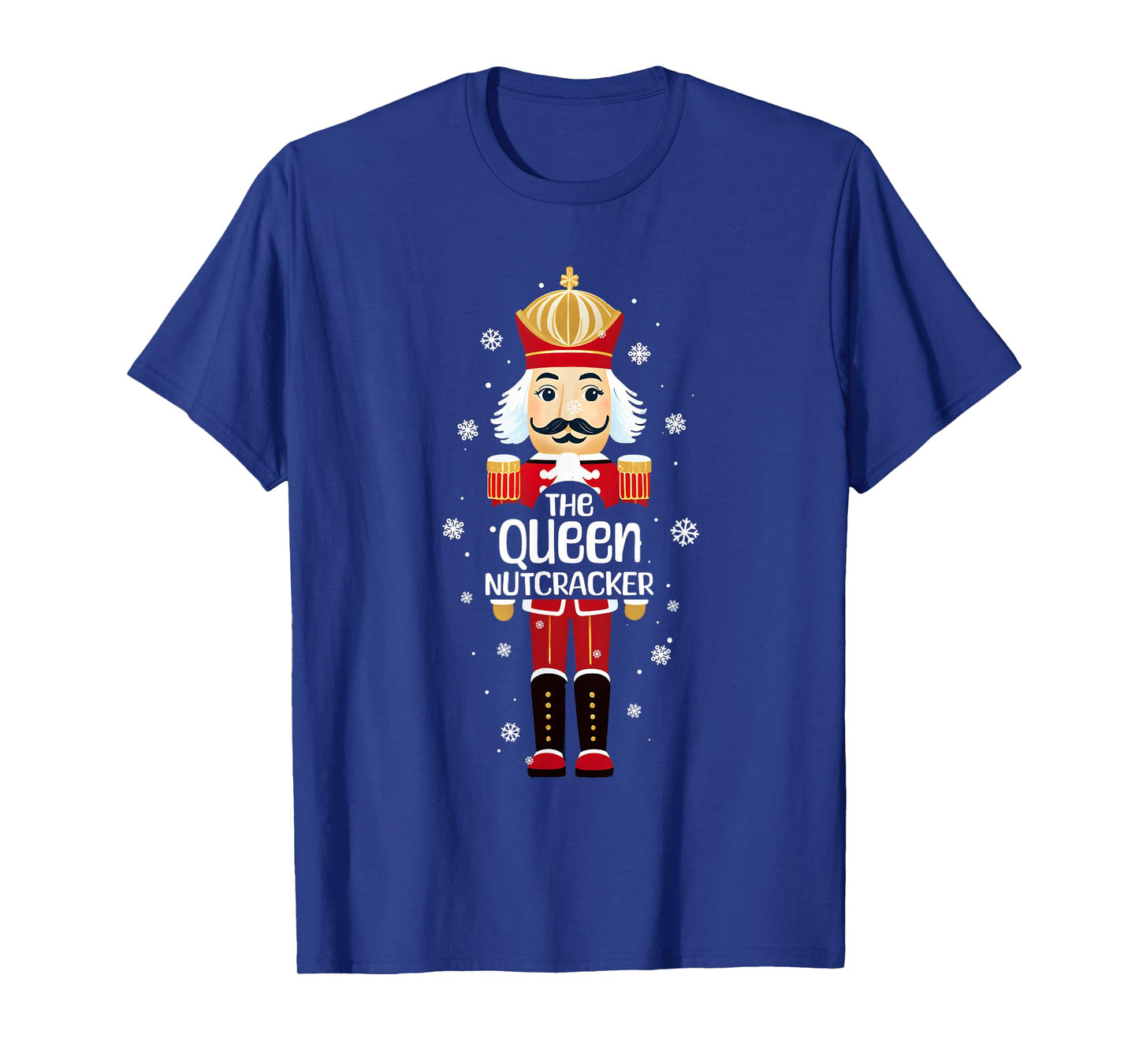 Cool Queen Nutcracker Funny Christmas Family Matching Pajama T-Shirt