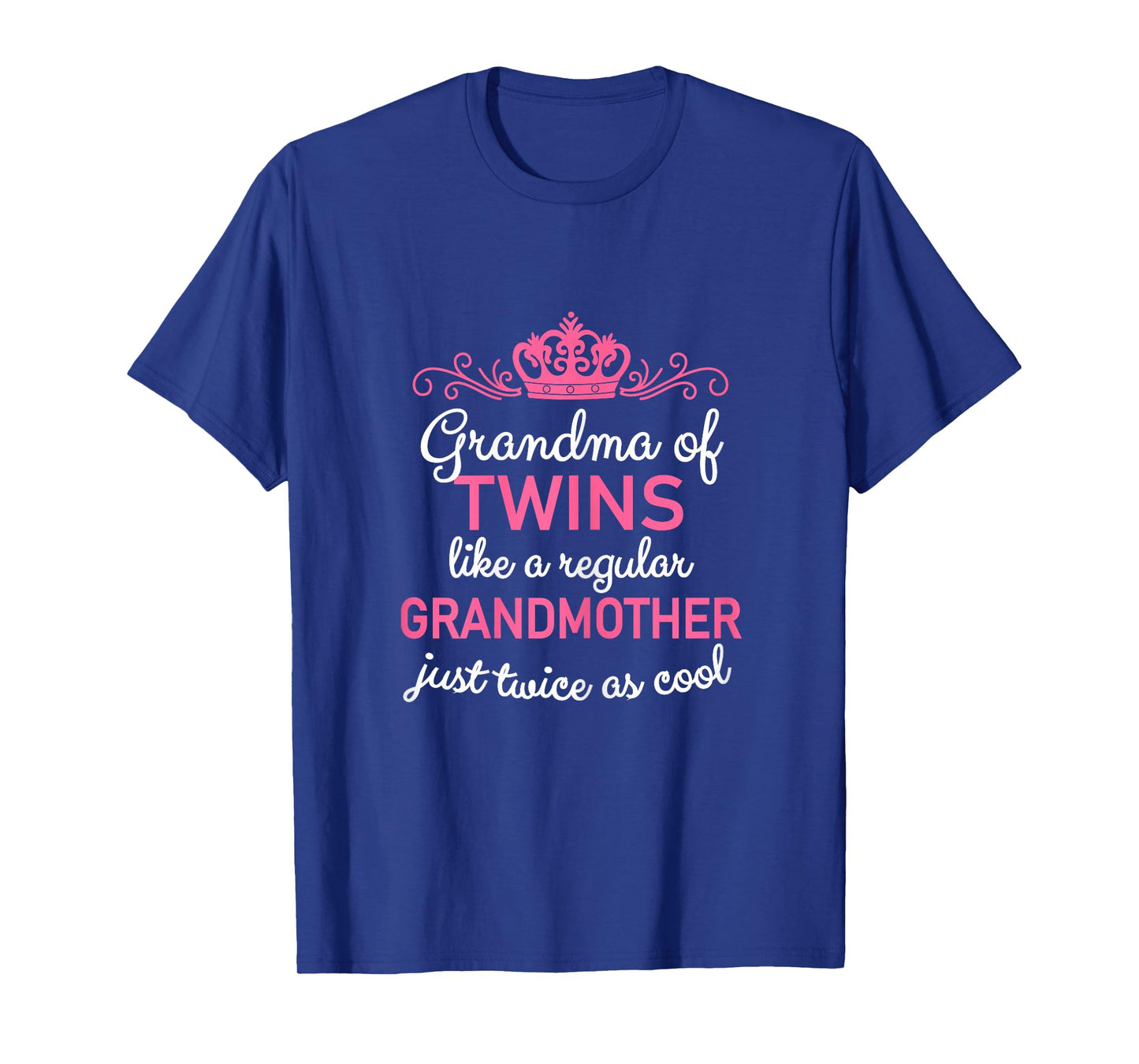 Grandma of Twins Grandmother Pregnancy Announcement T-Shirt