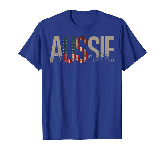Aussie Australia Day 4th of July Australian American Aussie T-Shirt