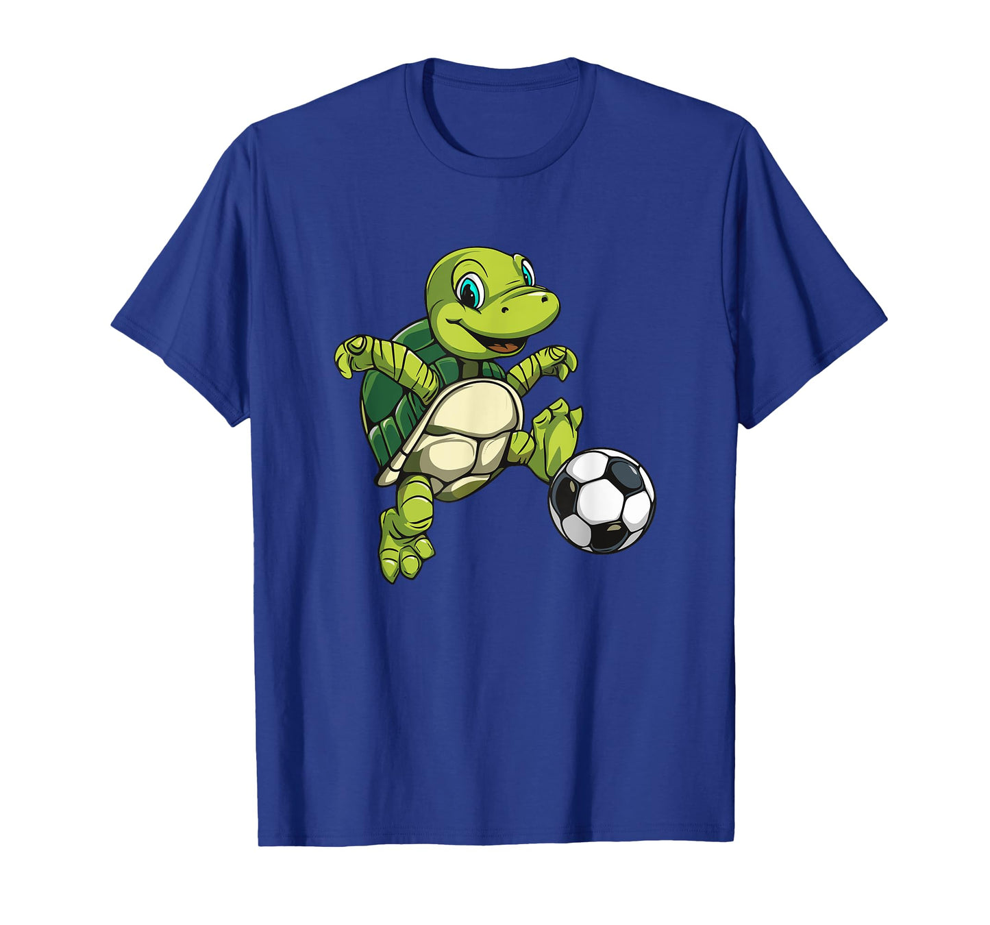 Cute Turtle Wildlife Tortoise Soccer Player T-Shirt