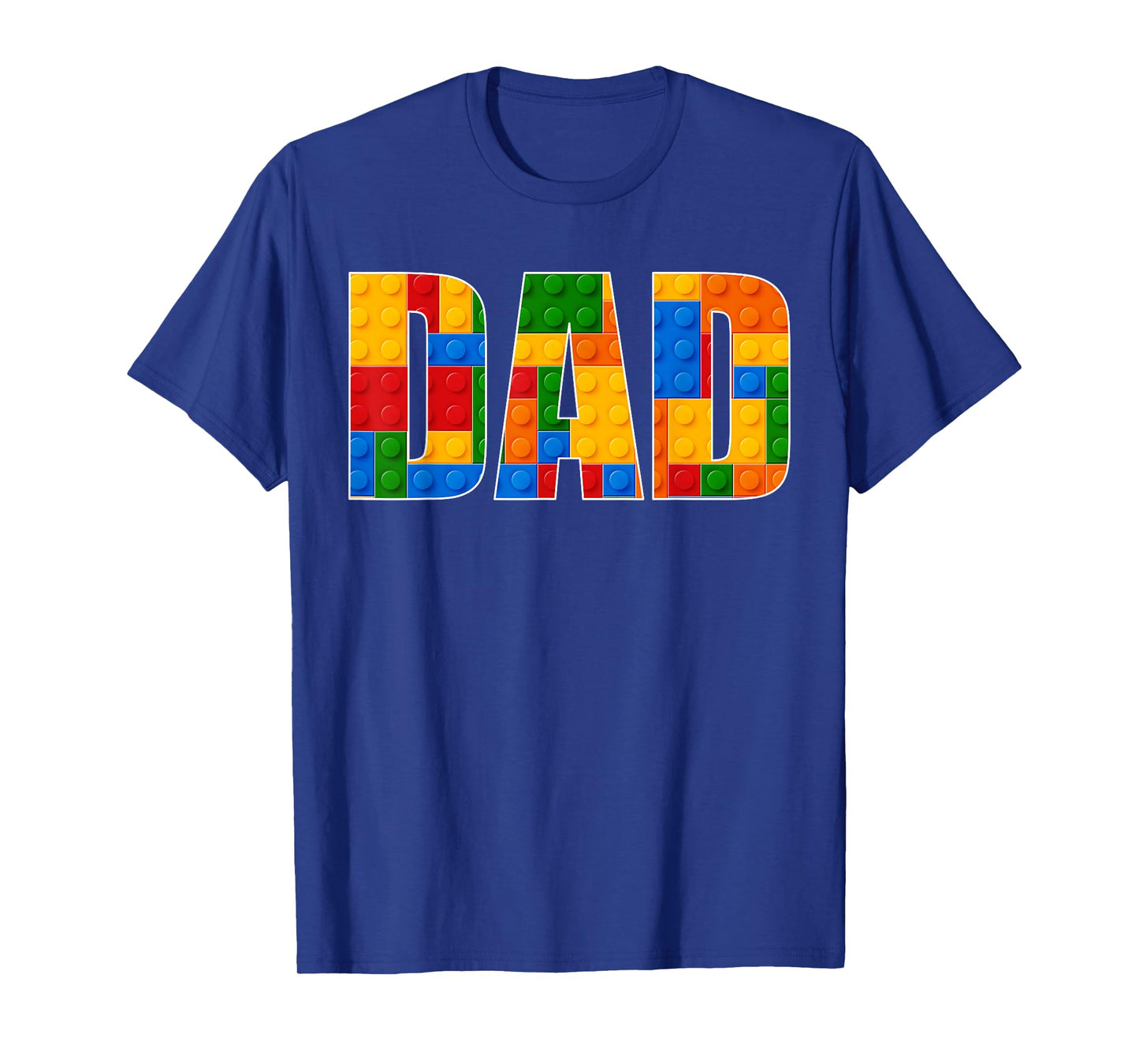 Dad Brick Builder Funny Blocks Master Builder Gifrs Boys T-Shirt