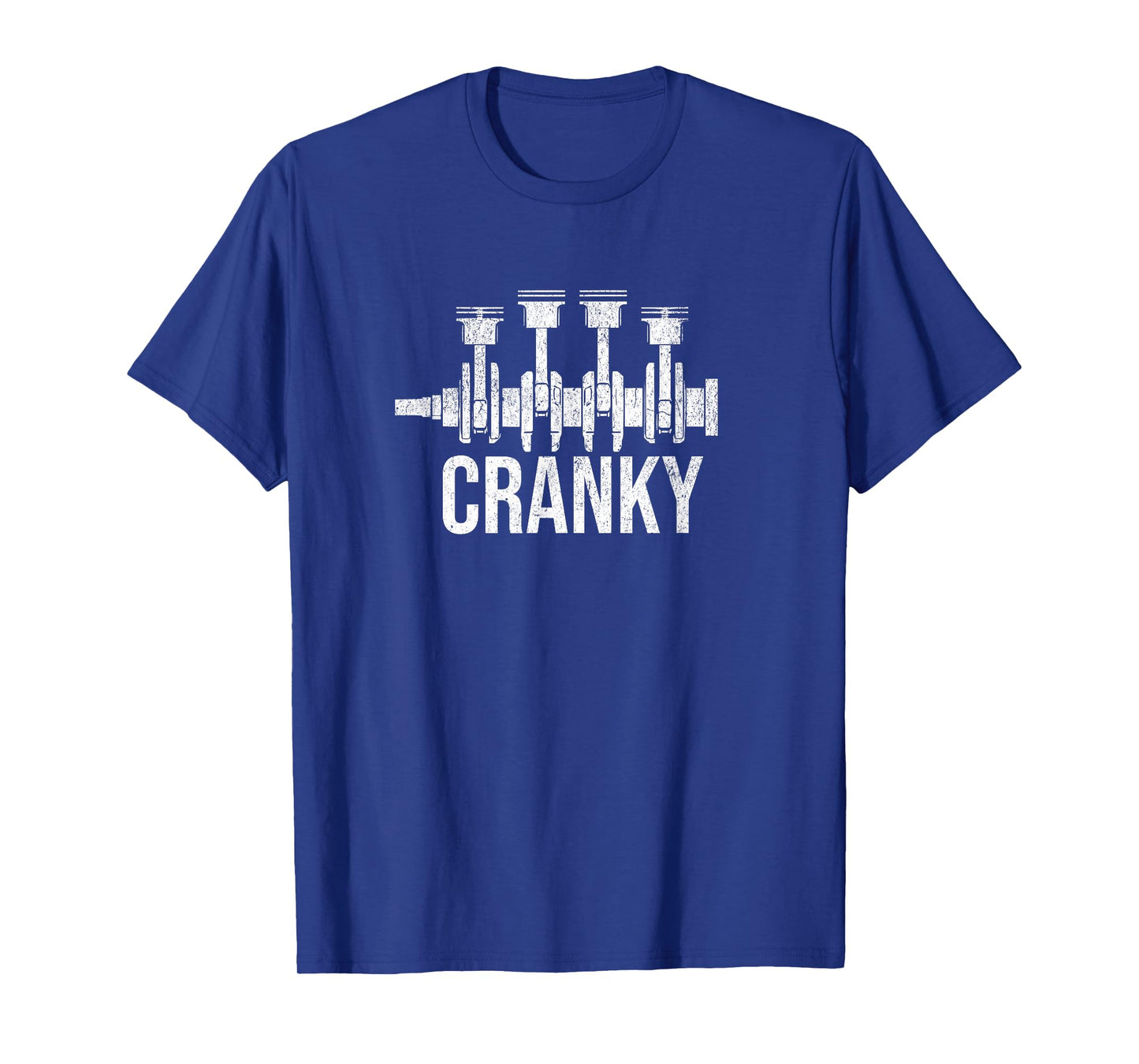 Cranky Car Engine Crankshaft Cars Lover Mechanics Father Day T-Shirt
