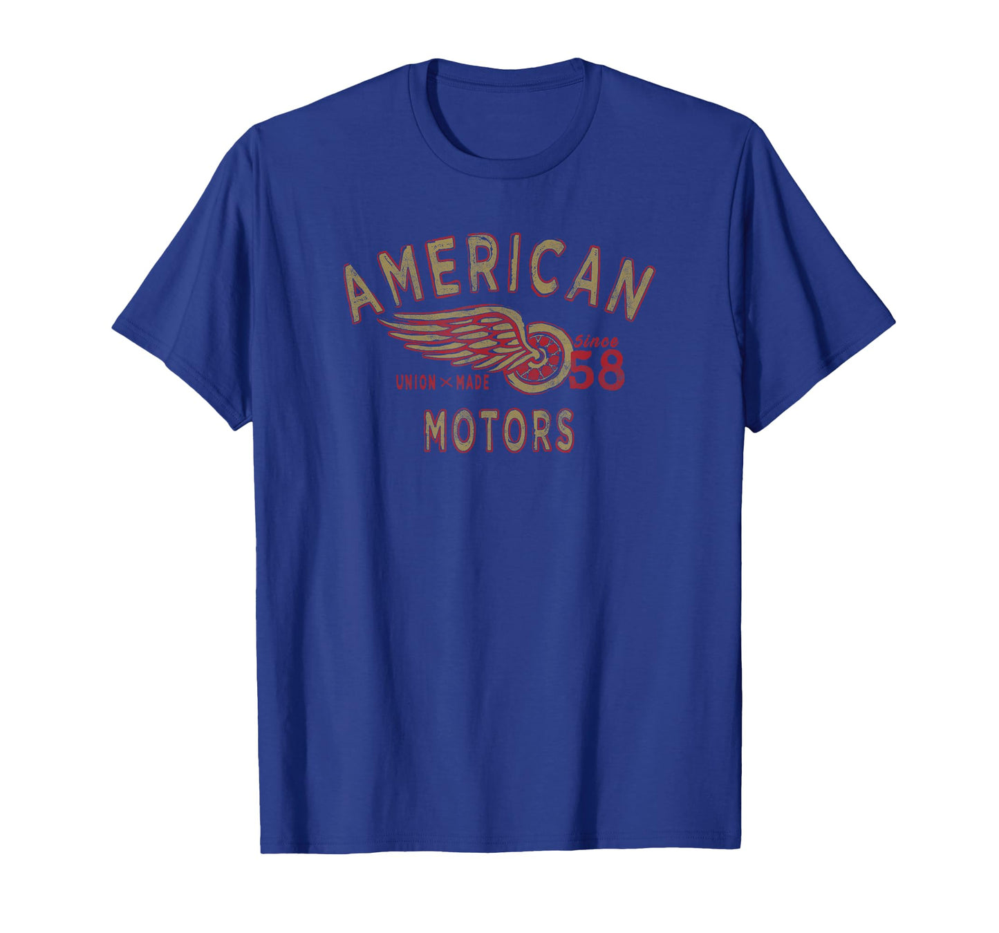 American Motors Union Made Since 58 Winged Wheel Logo T-Shirt