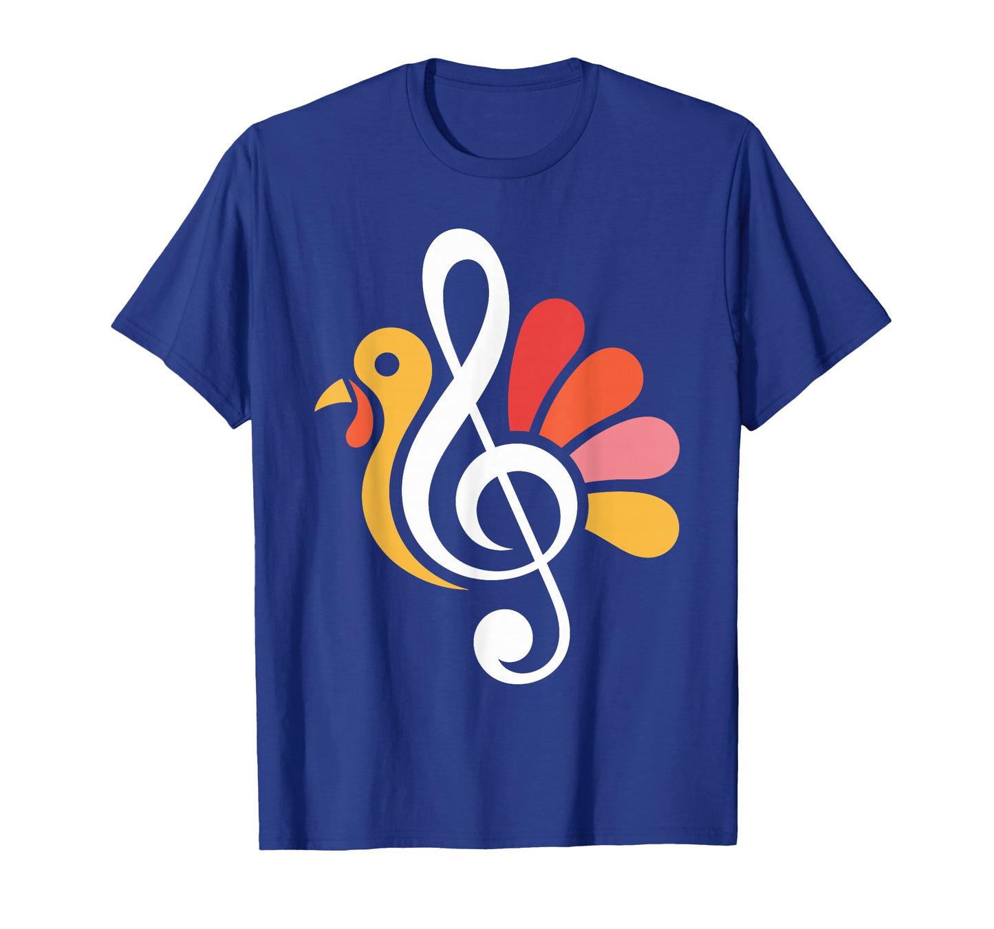 Turkey Teachers Music Teacher Note Thanksgiving Fall Autumn T-Shirt
