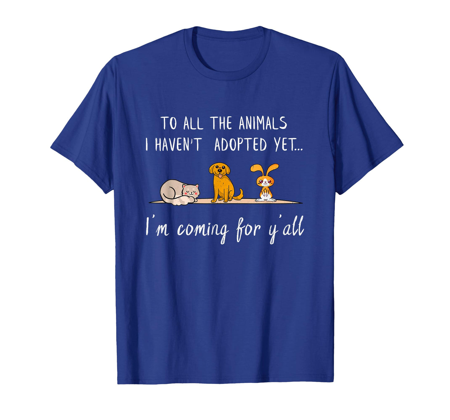 Animal Adoption - Sweet Animal Rescue Adopt T-Shirt