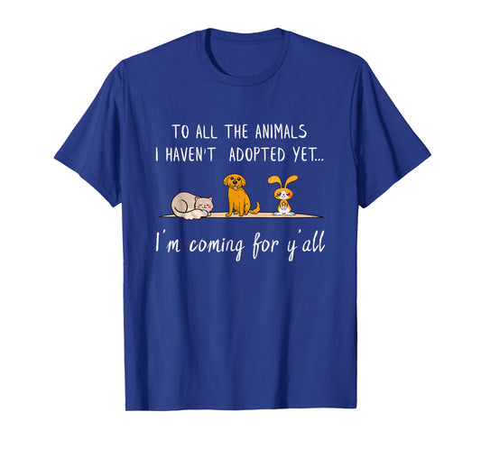 Animal Adoption - Sweet Animal Rescue Adopt T-Shirt