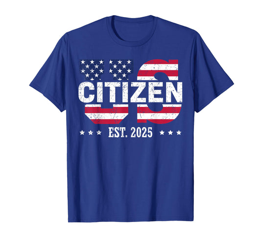 US Citizenship 2025 Decoration American New USA Citizen T-Shirt