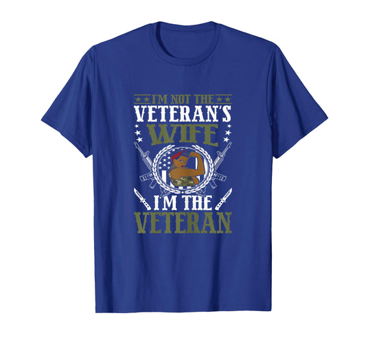 African American Army Veteran Female Afro Melanin Girl T-Shirt
