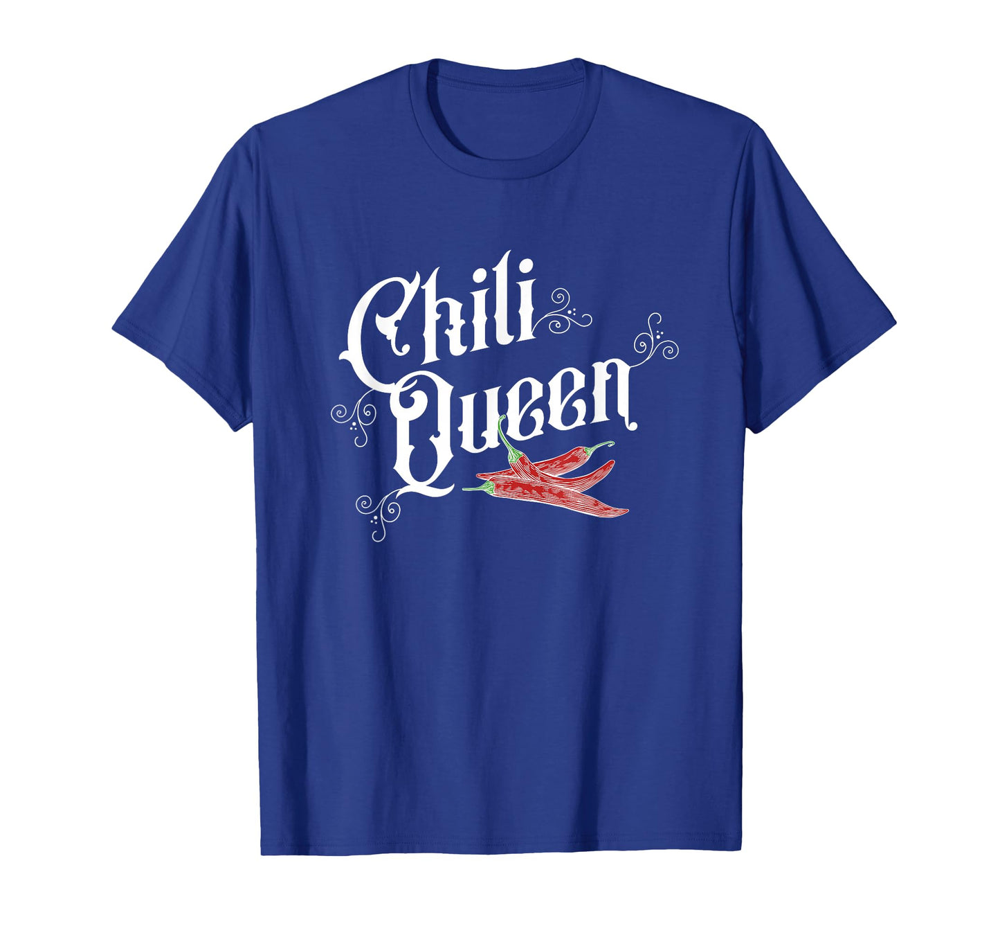 Chili Queen, Hot Spicy Pepper Lover Chili Cookoff Winner T-Shirt