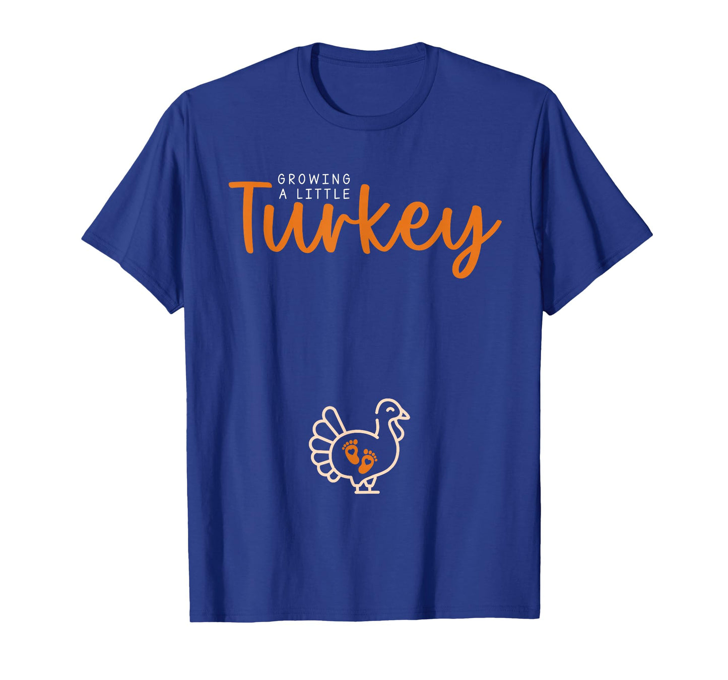 Baking A Little Turkey Thanksgiving Pregnancy Announcement T-Shirt