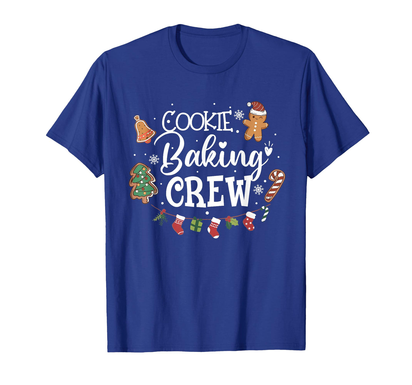 Christmas Cookie Baking Crew Family Baking Team Christmas T-Shirt