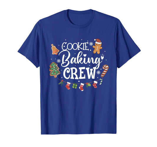 Christmas Cookie Baking Crew Family Baking Team Christmas T-Shirt