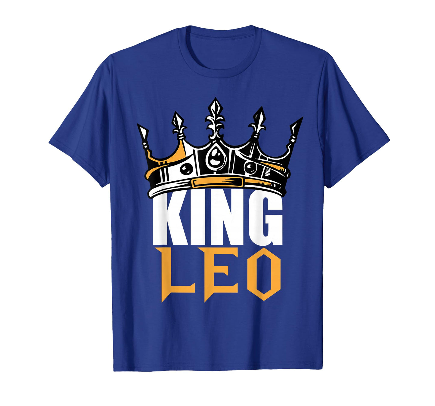 Leo Birthday Gifts - King Leo Zodiac T-Shirt T-Shirt
