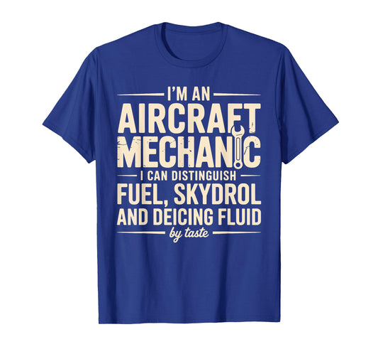 Aircraft Mechanic Art for Men Women Aviation Maintenance T-Shirt