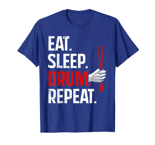 Funny Drumming Design For Men Women Drummer Drumming Drum T-Shirt