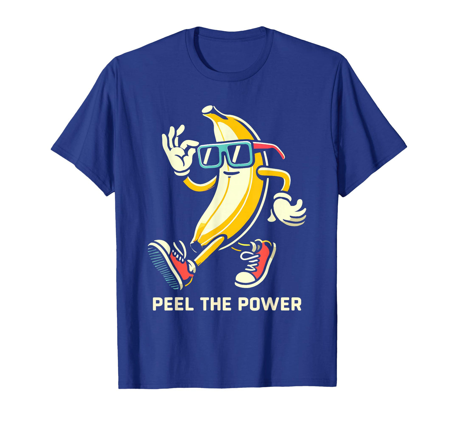 Retro Banana Pun Novelty Men Women Kids Funny Banana T-Shirt