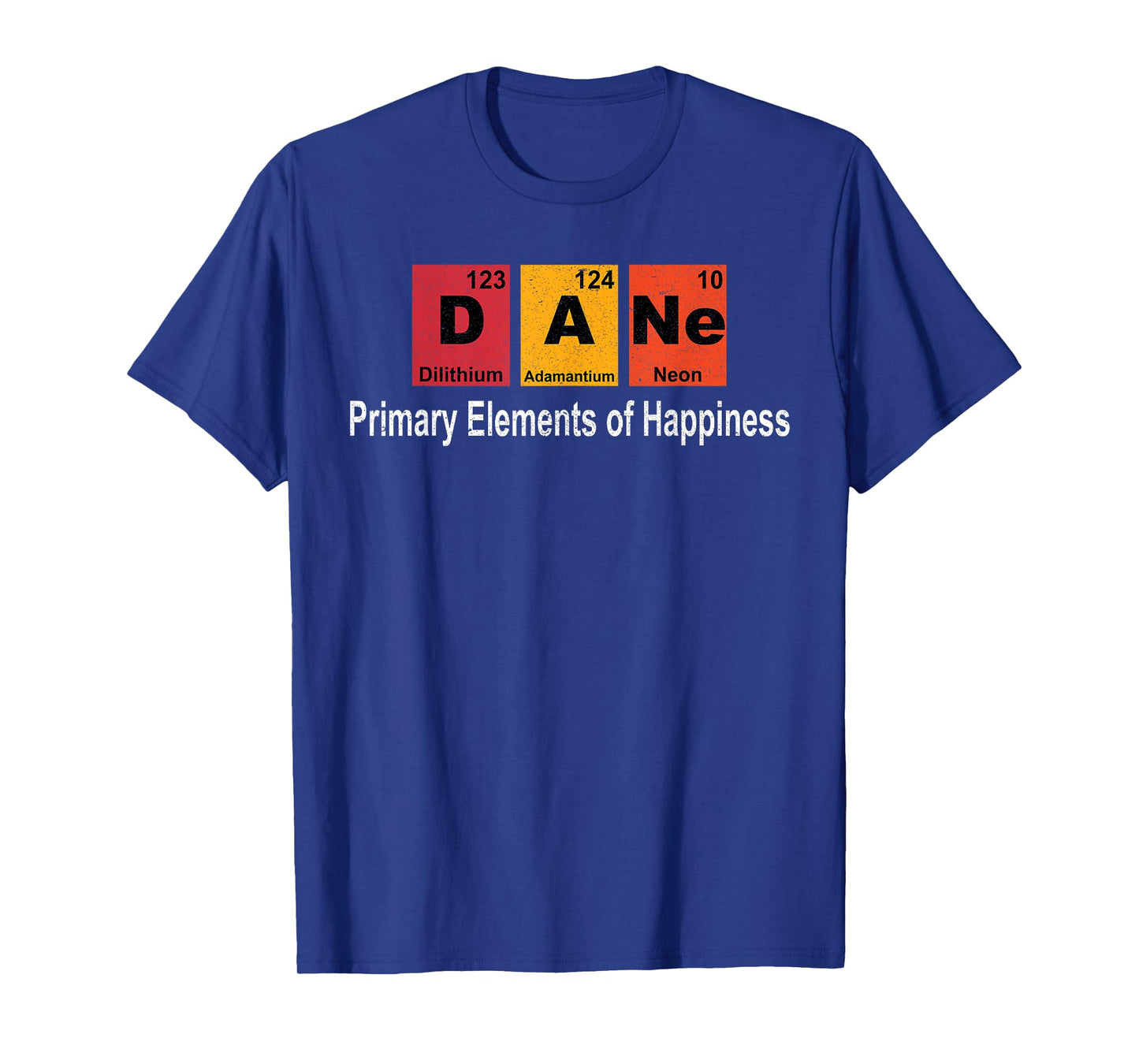 Vintage Great Dane Dog Science Funny Periodic Table Pet Gift T-Shirt