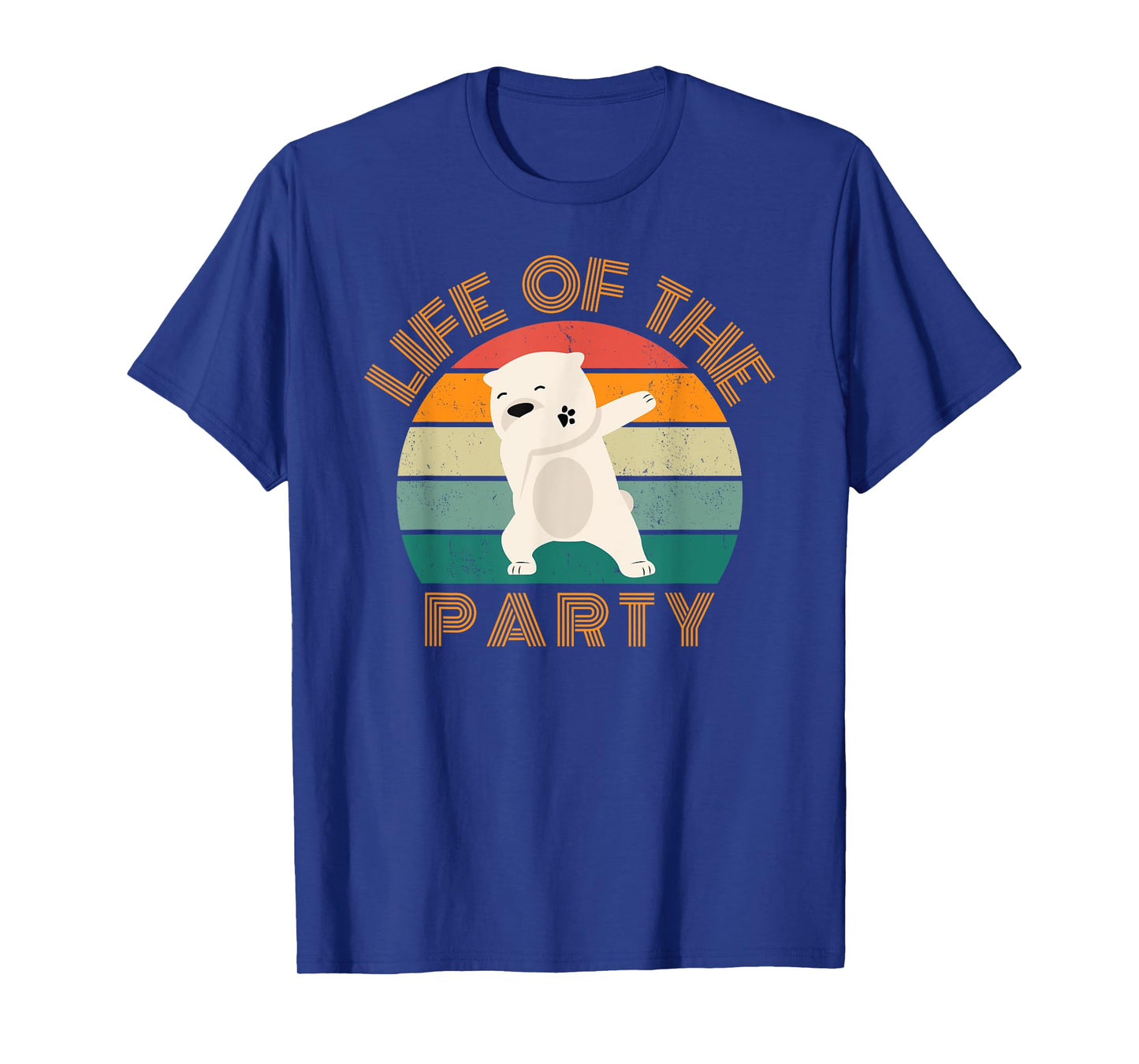 Life of the party, dabbing polar bear, birthday, Christmas T-Shirt