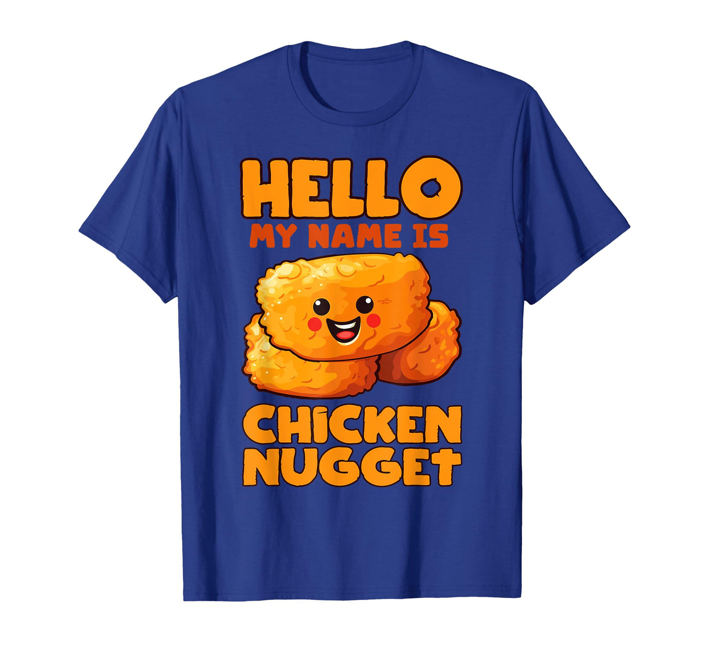 Hello My Name is Chicken Nugget Costume Kids Chicken Nugget T-Shirt