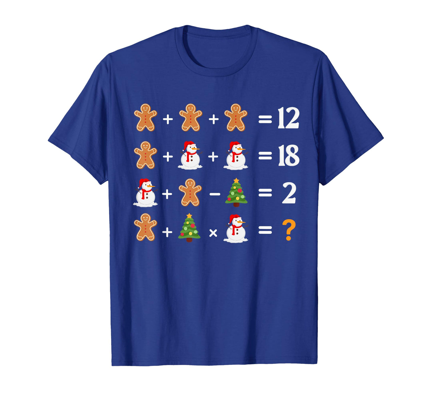 Funny 6 7 Meme Christmas Order of Operations Math Teacher T-Shirt