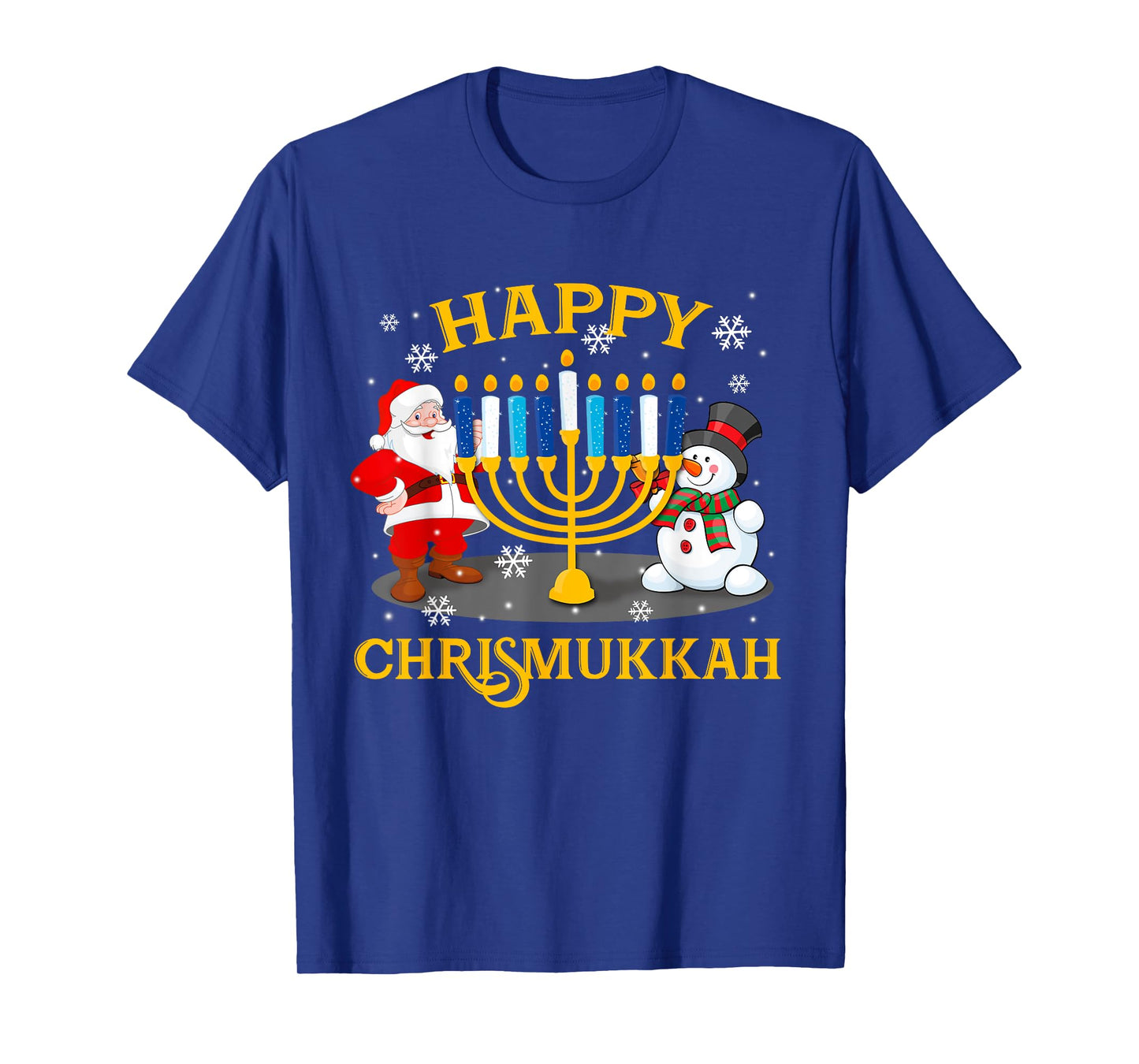 Happy Chrismukkah Funny Hanukkah Christmas Jewis Gifts Xmas T-Shirt