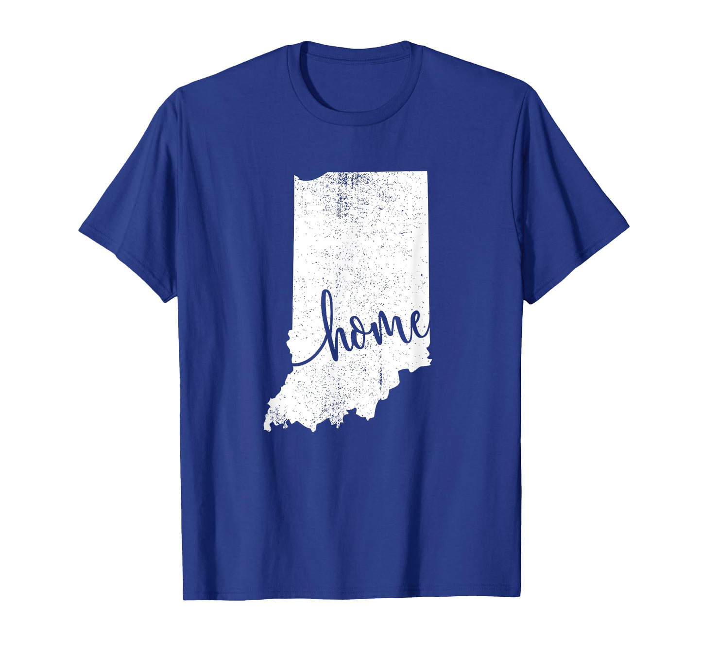 Indiana Home Love Vintage state map outline shirt T-Shirt