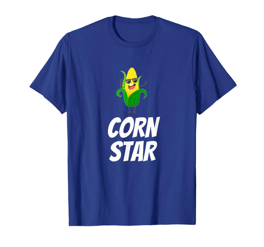 Corn Star Funny Corn Farmer Cool Corn Cob Corn Star T-Shirt