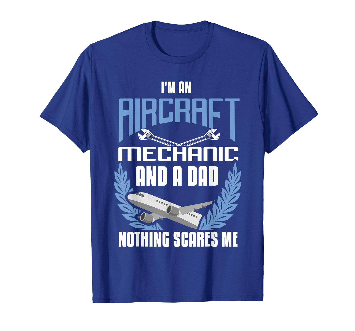 Aircraft Mechanic Dad Shirt Airplane Mechanic Father Gift T-Shirt