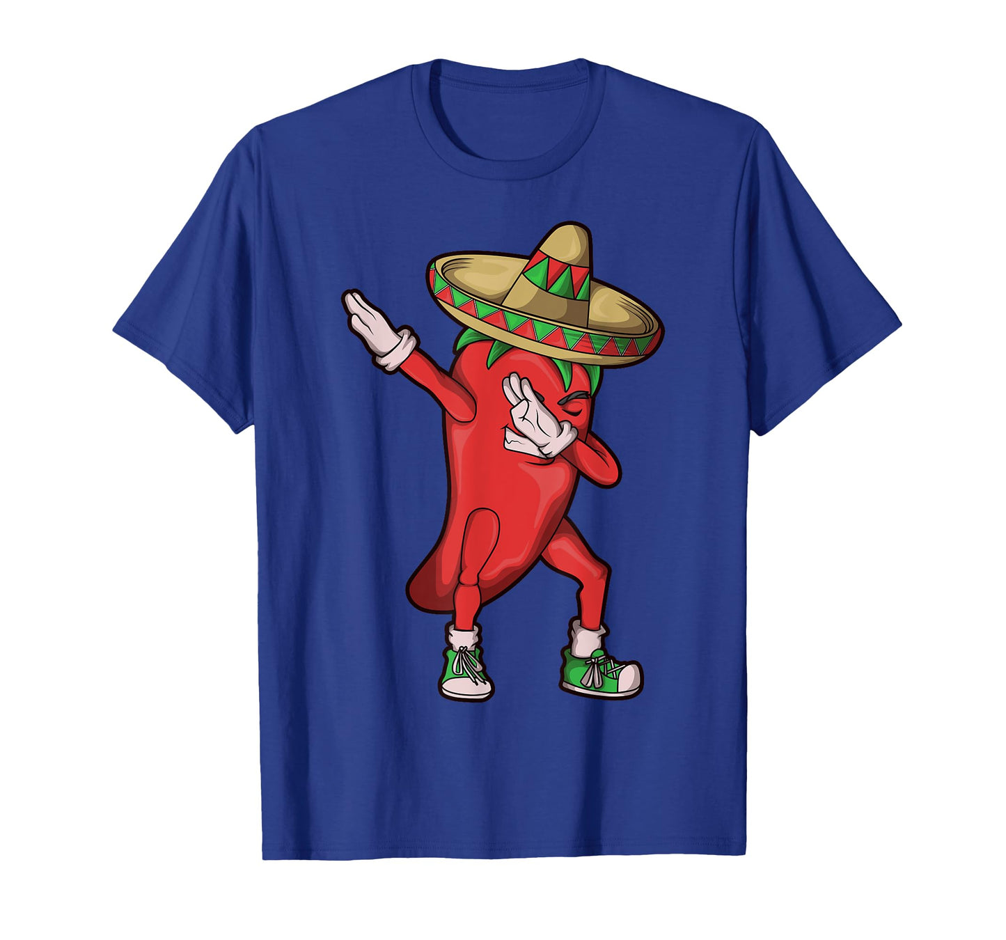Chili Dabbing Shirt Hot Pepper Sombrero Cinco de Mayo Gift T-Shirt