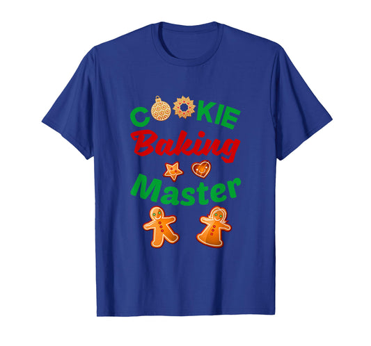 Christmas Funny Cookie Baking Master Crew Team Tee Shirt T-Shirt