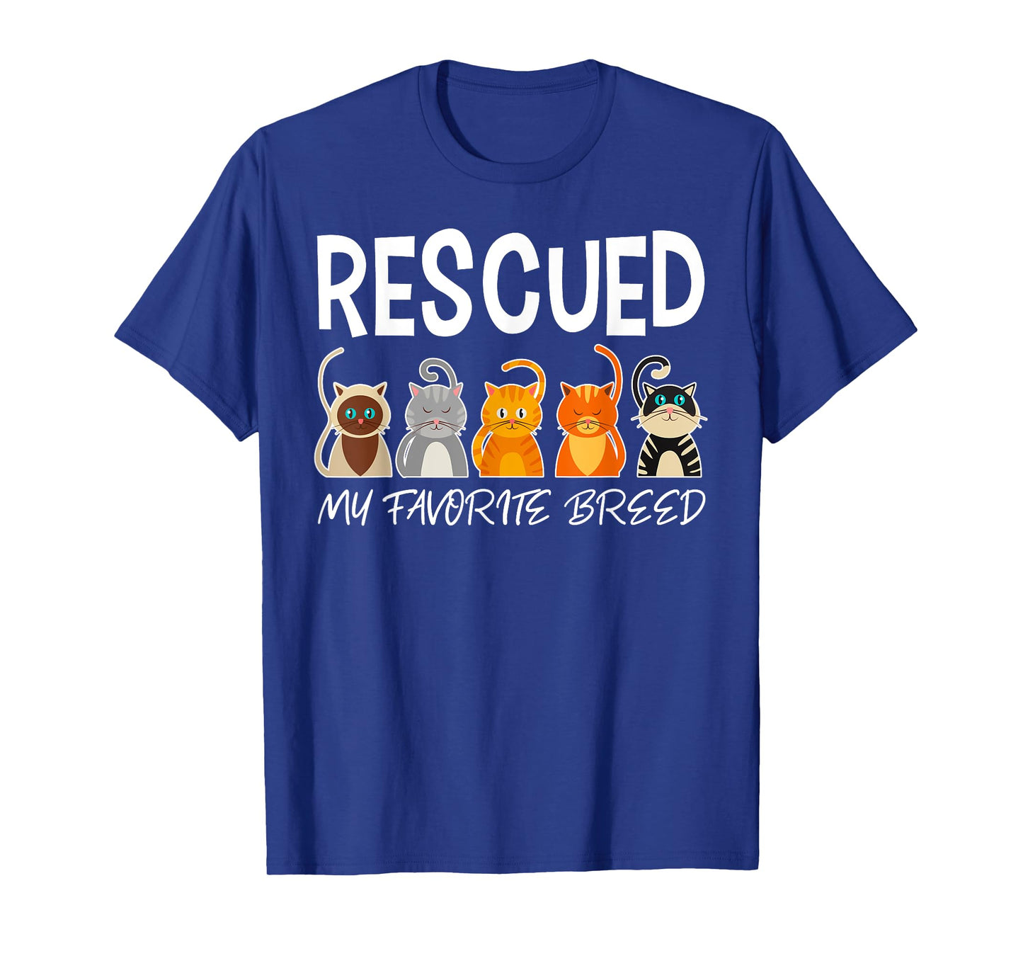 Cat Rescue Shirt Cat Adoption Shirt Cat Shelter Gift T-Shirt