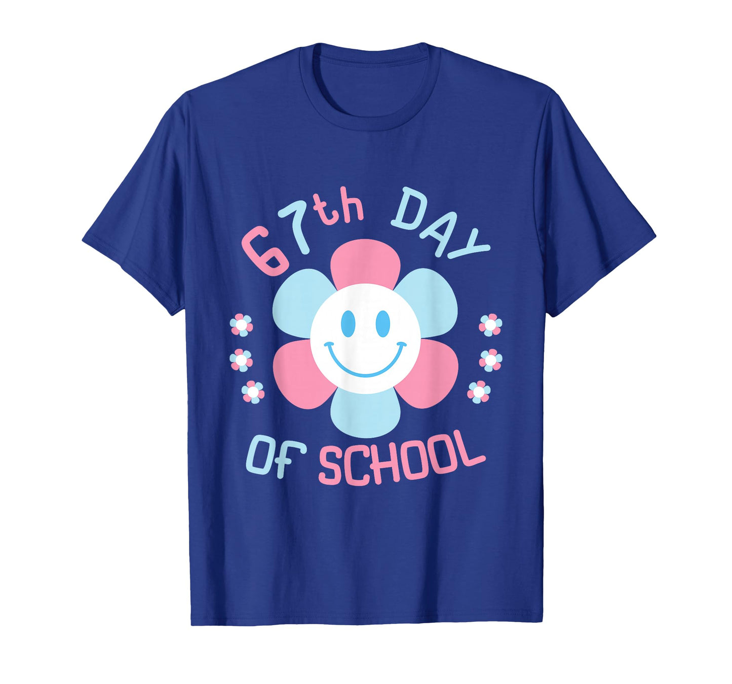 67th Day of School Funny 100th of School Students Teachers T-Shirt
