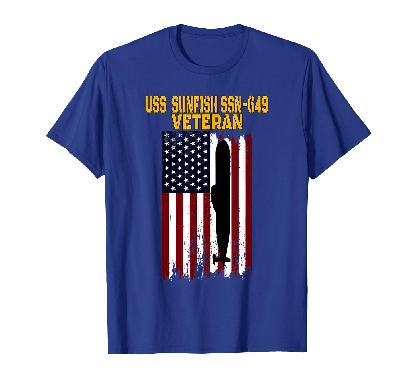 USS Sunfish SSN-649 Submarine Veterans Day Father's Day T-Shirt