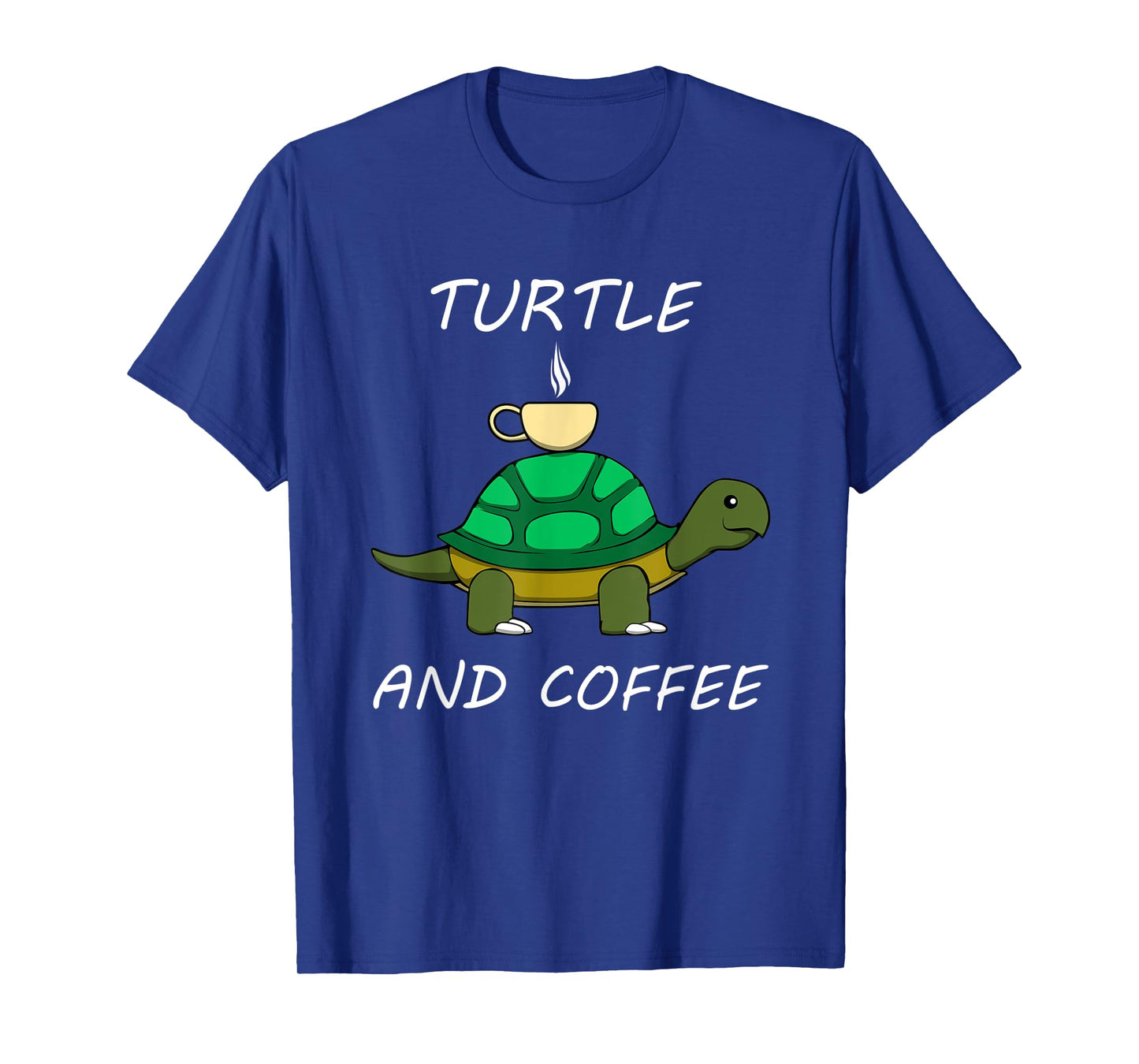 Turtle and Coffee Cute Tortoise Caffeine T-Shirt