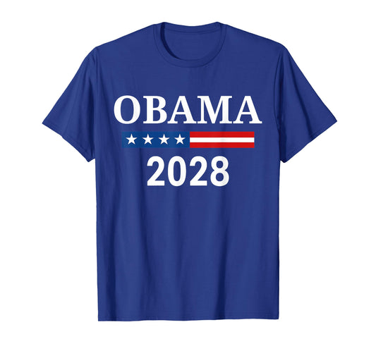 Obama for President 2028 Election Year Vote Design T-Shirt