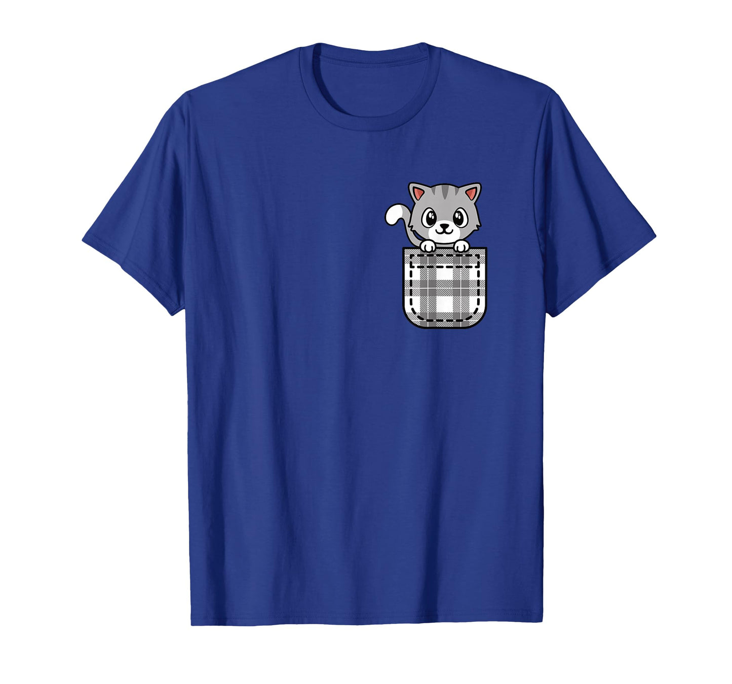 Funny Cat Pocket Kitten Lover Men Women Kids T-Shirt
