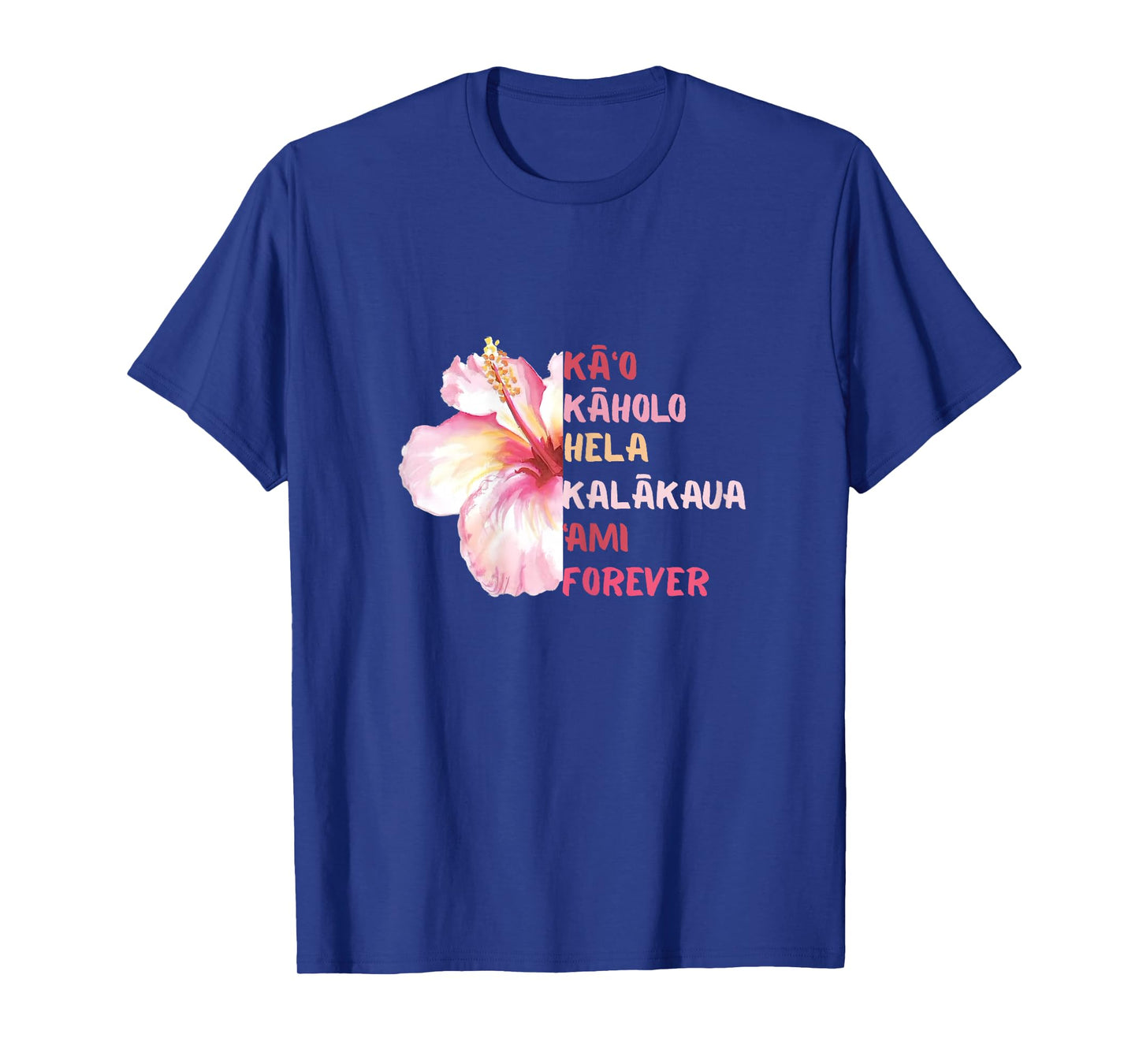 Hawaiian Shirt for Women Hula Dancer Hula Steps Hibiscus T-Shirt