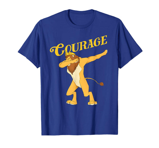 Dabbing Cowardly Lion Shirt-The Wizard of Oz Tshirt -Courage T-Shirt