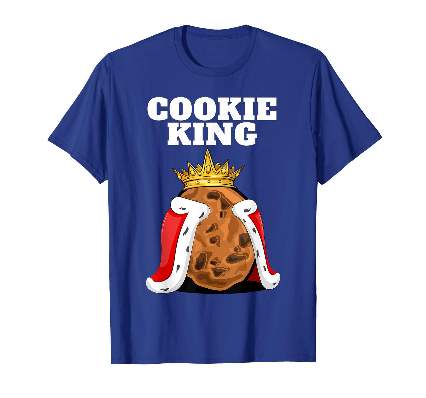 Cookie King | Mens Cookie Lover Shirt | Biscuits Cute Cookie T-Shirt