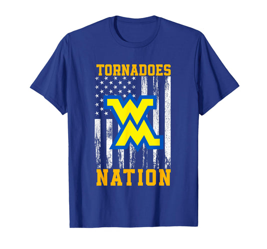 West Muskingum Tornadoes Logo Nation HS T-Shirt