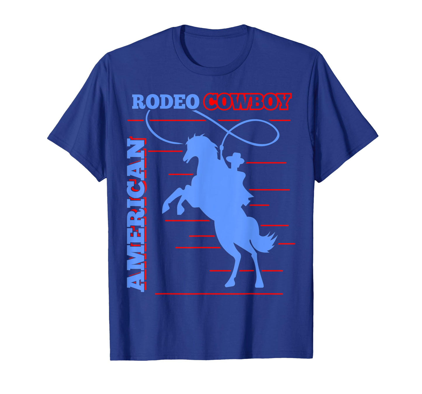 American Rodeo T-Shirt for Dad Men
