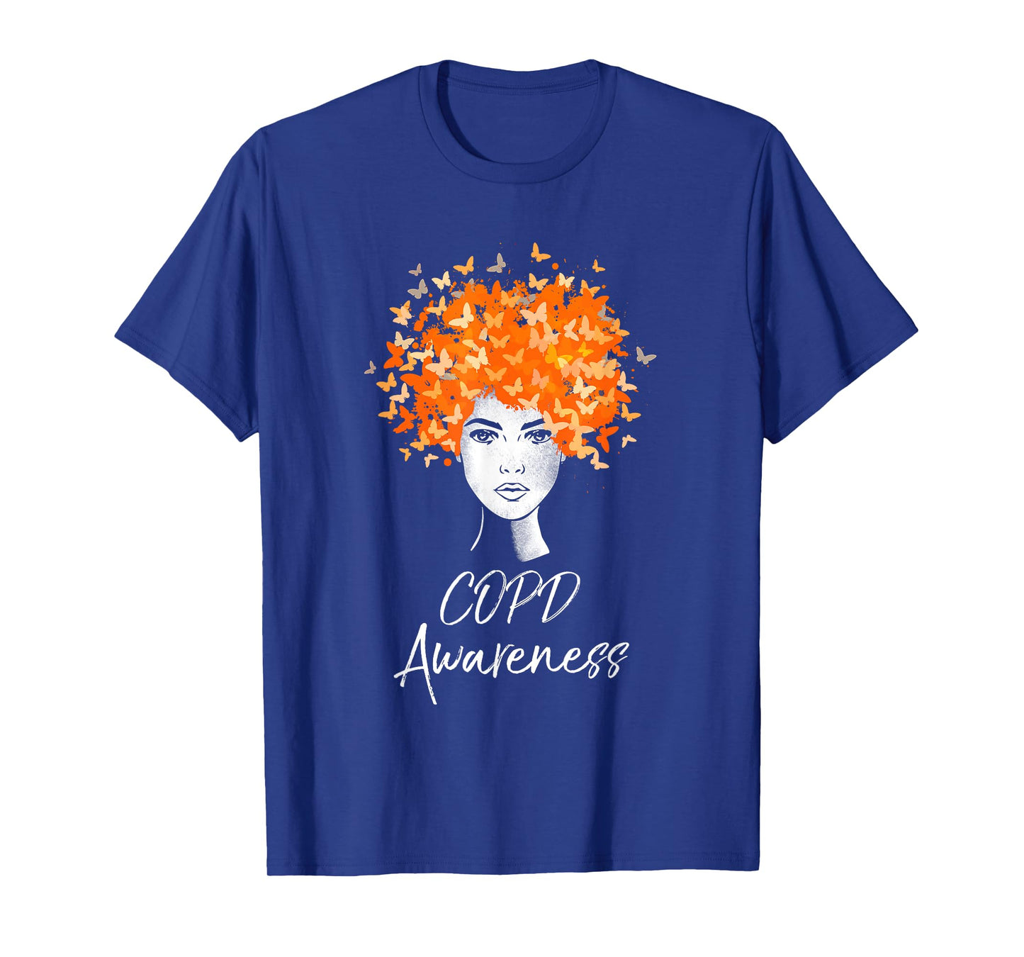 COPD Awareness T-Shirt Butterflies Gift Shirt T-Shirt