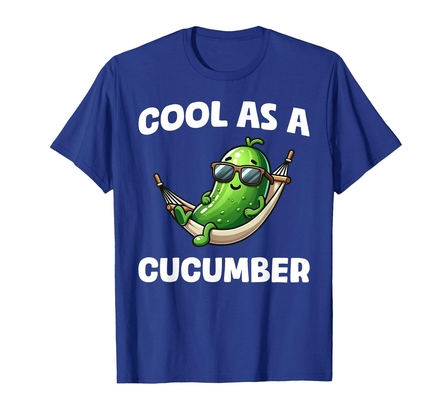 Cool as a cucumber pickle cucumber lovers funny cucumber T-Shirt