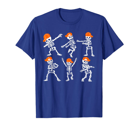 Halloween Shirt Boys Kids Toddler Dancing Skeleton Cap Funny T-Shirt