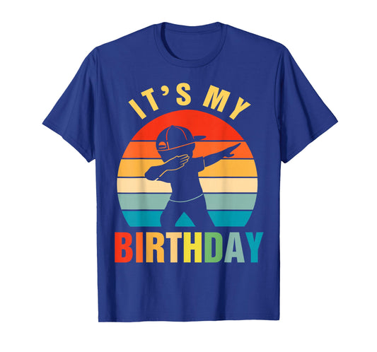 It's My Birthday for Boys Girls Dabbing Birthday Gift T-Shirt