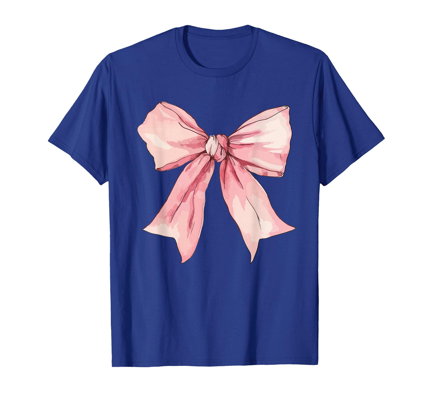 Cute Pink Coquette Bow for Women Girls Pink Coquette Bow T-Shirt