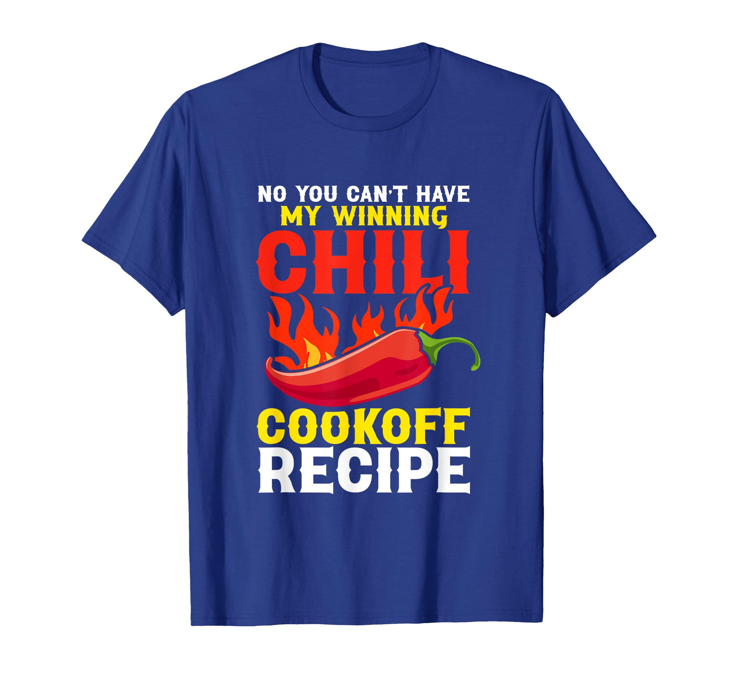 Chili Cookoff Contest Apron Recipe Champion Chili Cook Off T-Shirt