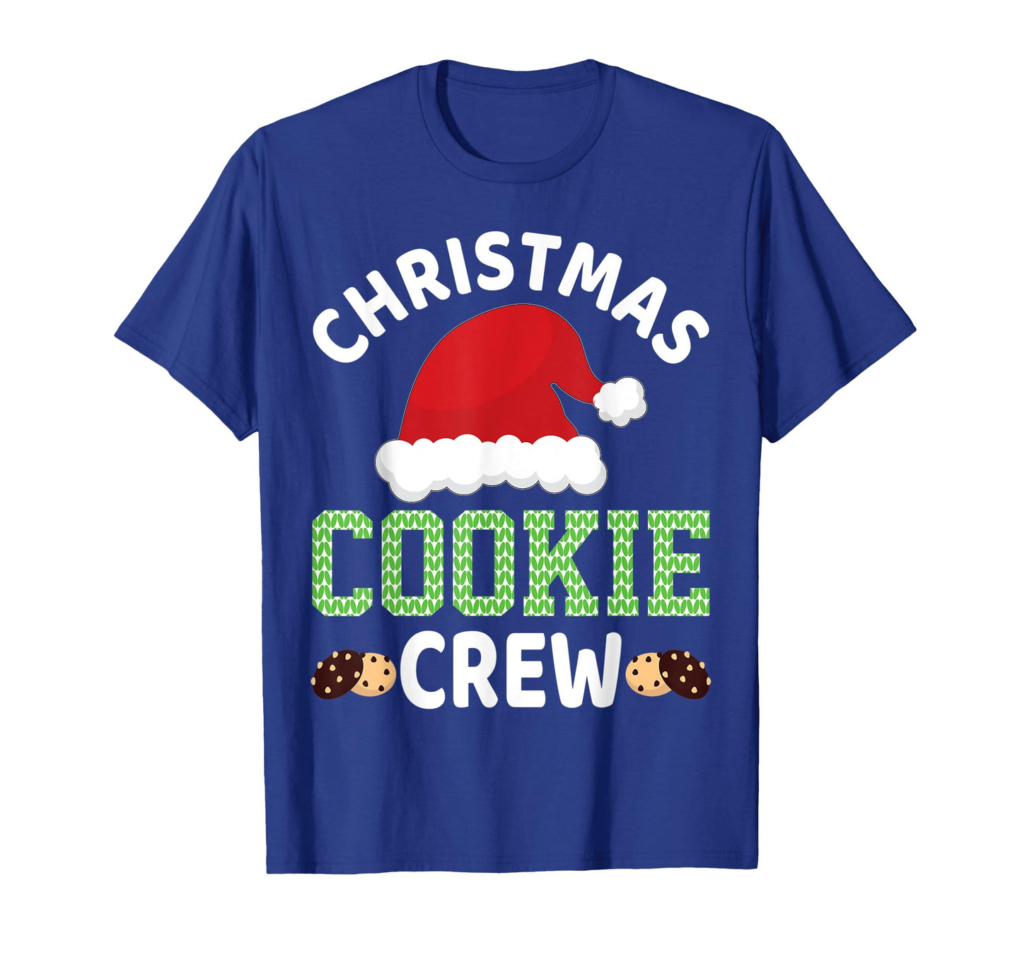 Christmas Santa Hat Gingerbread Cookie Crew Baking Team T-Shirt